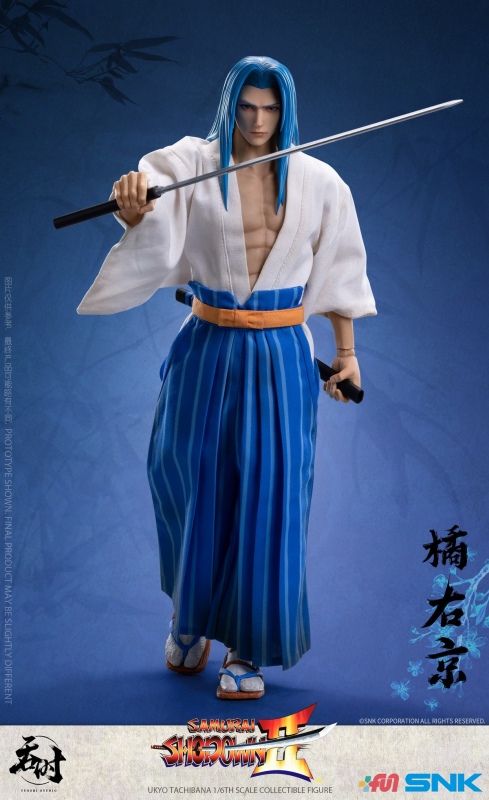 INSTOCK Tunshi Studio 1/6 TS-008 Samurai Shodown Ukyo Tachibana Action Figure