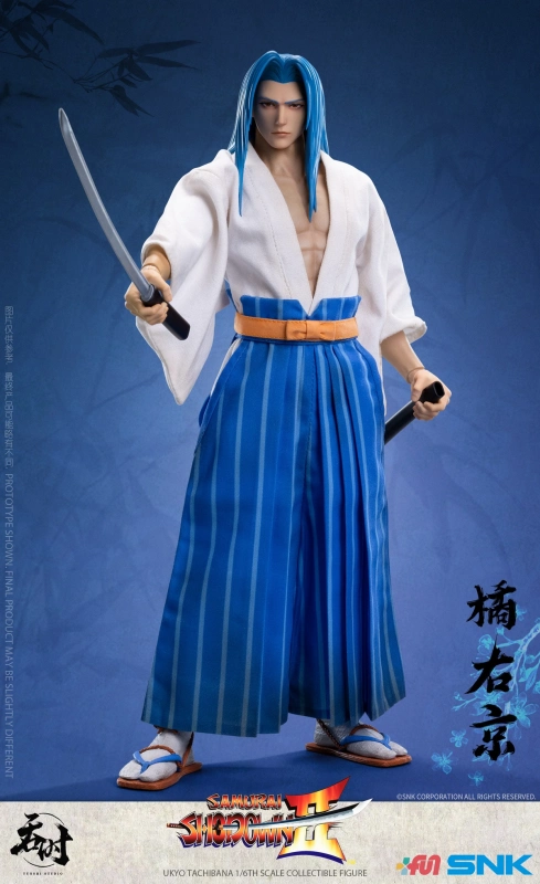 INSTOCK Tunshi Studio 1/6 TS-008 Samurai Shodown Ukyo Tachibana Action Figure