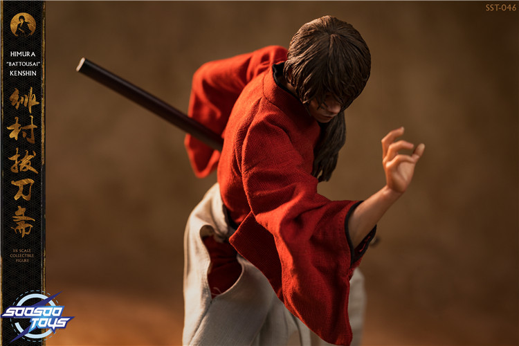 INSTOCK Soosootoys SST046 1/6 Japanese Samurai Satoh Takeru Action Figure Doll