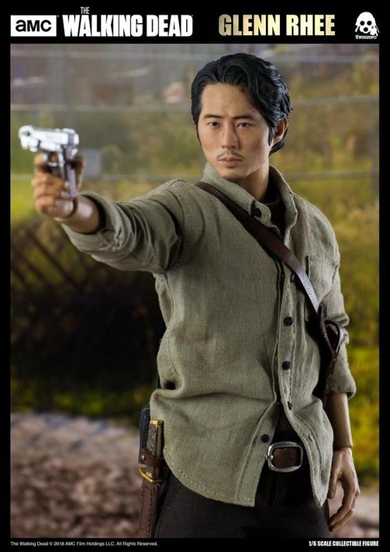 THREEZERO Glen Rhee DELUXE Ver. 1/6 Action Figure Full Set AMC The Walking Dead