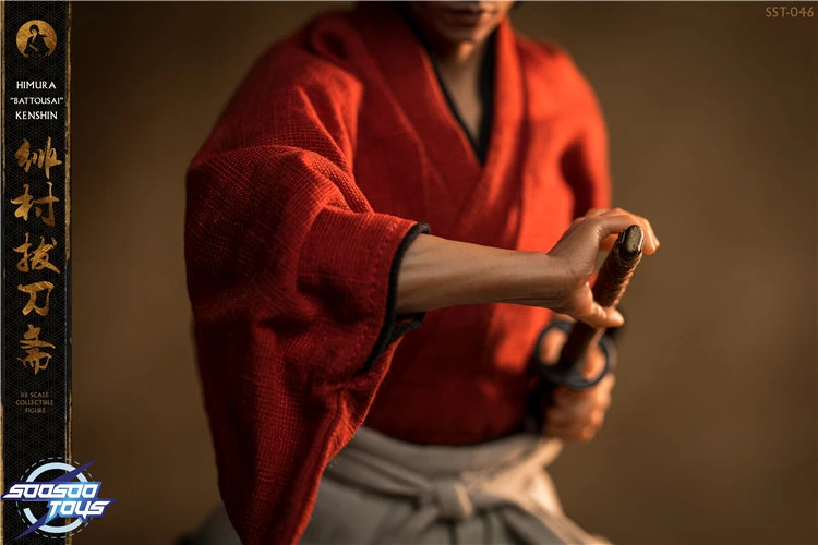 INSTOCK Soosootoys SST046 1/6 Japanese Samurai Satoh Takeru Action Figure Doll