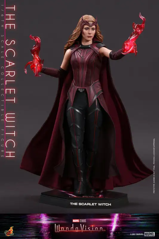 Hot Toys TMS036 WandaVision Scarlet Witch 1/6 12 inch Action Figure NEW