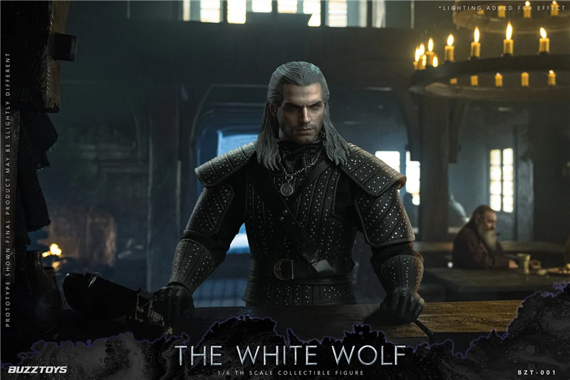 BUZZTOYS 1:6 BUZ001 The White Wolf Geralt Henry Cavill 12" IN STOCK