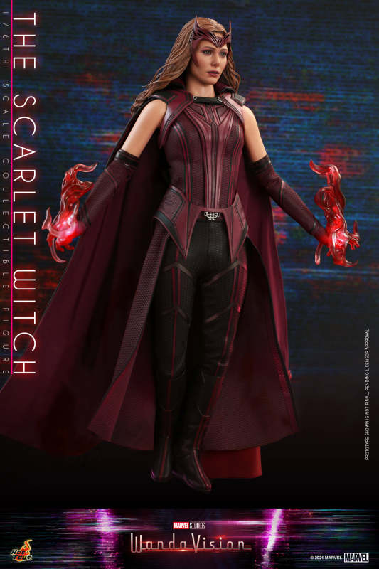 Hot Toys TMS036 WandaVision Scarlet Witch 1/6 12 inch Action Figure NEW