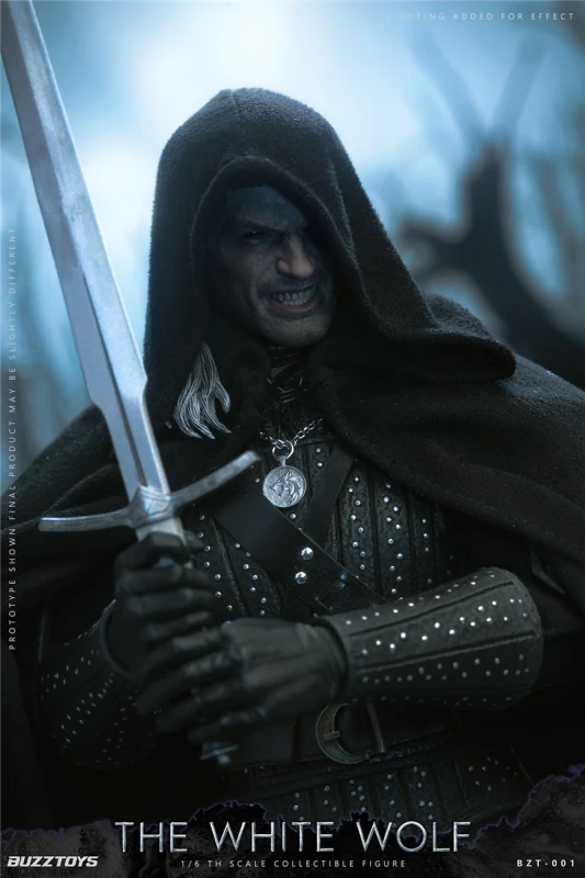 BUZZTOYS 1:6 BUZ001 The White Wolf Geralt Henry Cavill 12" IN STOCK