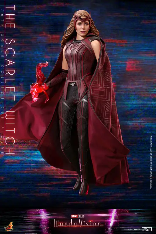 Hot Toys TMS036 WandaVision Scarlet Witch 1/6 12 inch Action Figure NEW