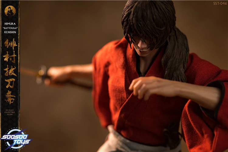 INSTOCK Soosootoys SST046 1/6 Japanese Samurai Satoh Takeru Action Figure Doll