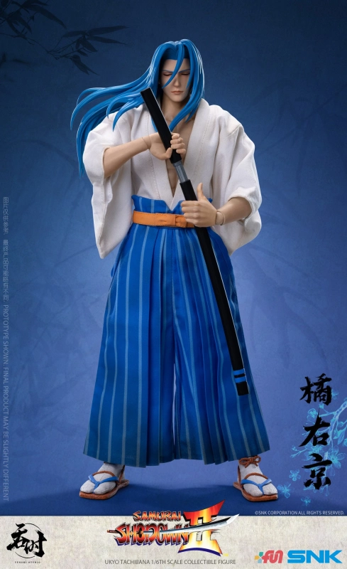 INSTOCK Tunshi Studio 1/6 TS-008 Samurai Shodown Ukyo Tachibana Action Figure
