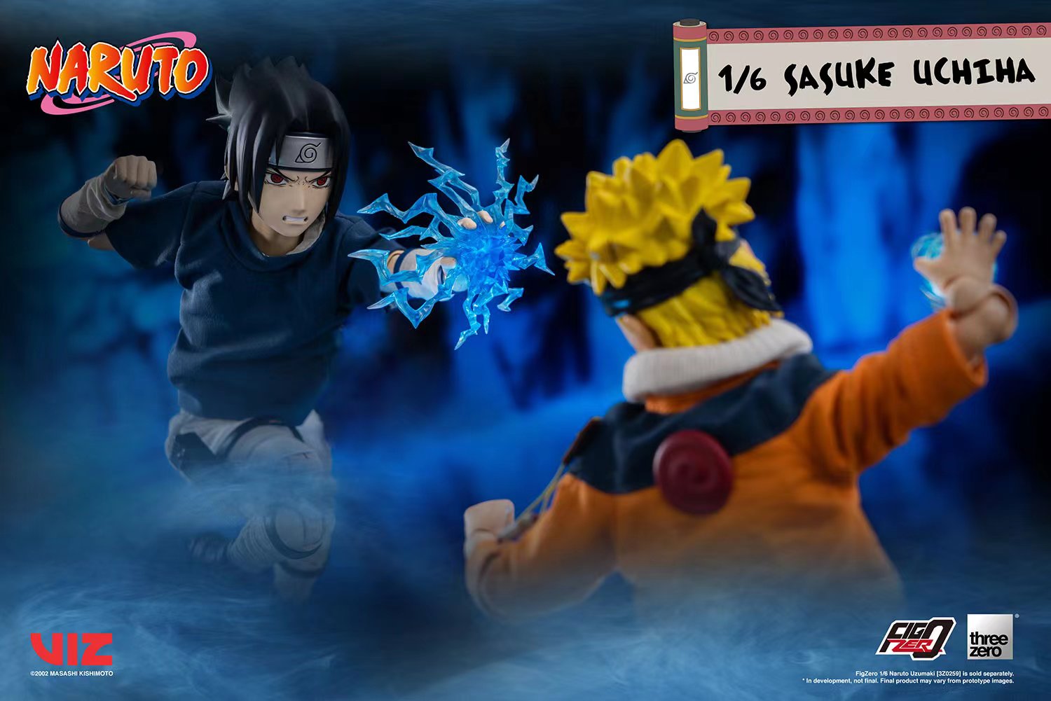 Naruto shops Uzumaki 1/6 Scale Three Zero Figure