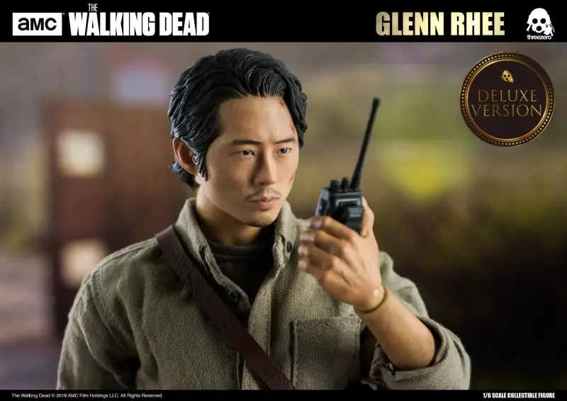 THREEZERO Glen Rhee DELUXE Ver. 1/6 Action Figure Full Set AMC The Walking Dead