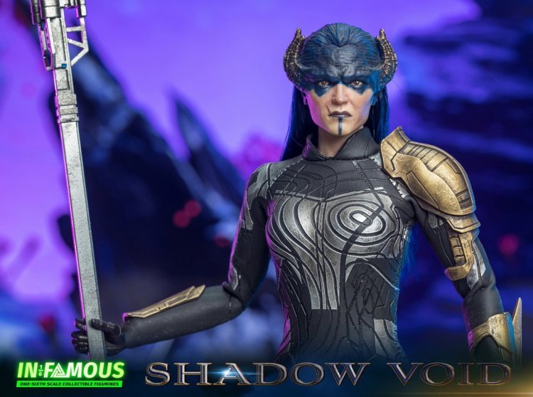 IN-FAMOUS IF002 1/6 Scale The Shadow Void Collectible Action Figure 12" Model