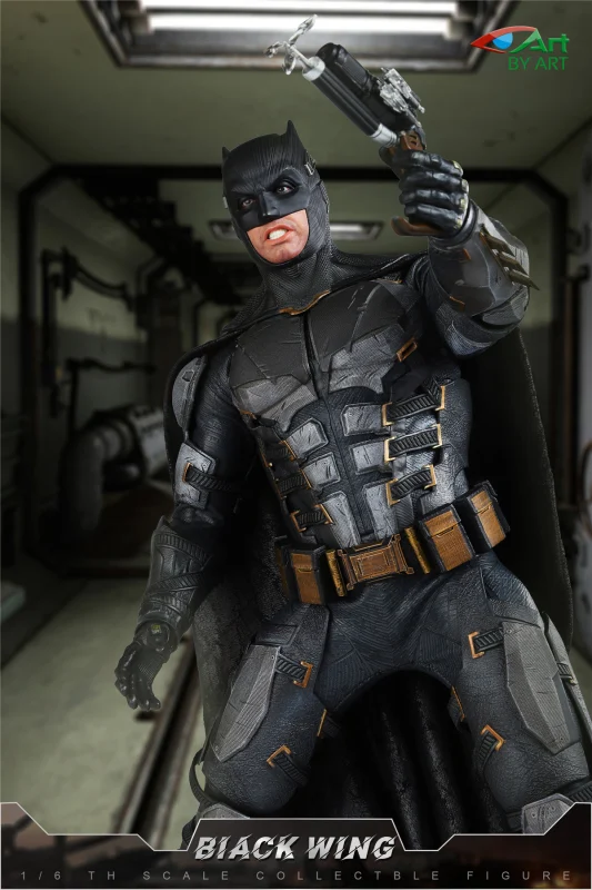BY-ART 1/6 BY- 017 BIACK WING Action Figure Batman Model In Stock