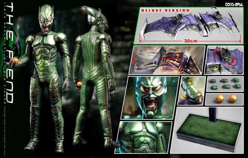 In Stock TOYS ERA PE007A The Fiend Spider-man Norman Osborn Figure Deluxe Ver.