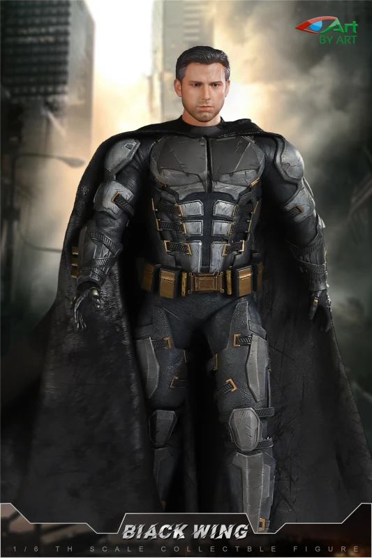 BY-ART 1/6 BY- 017 BIACK WING Action Figure Batman Model In Stock