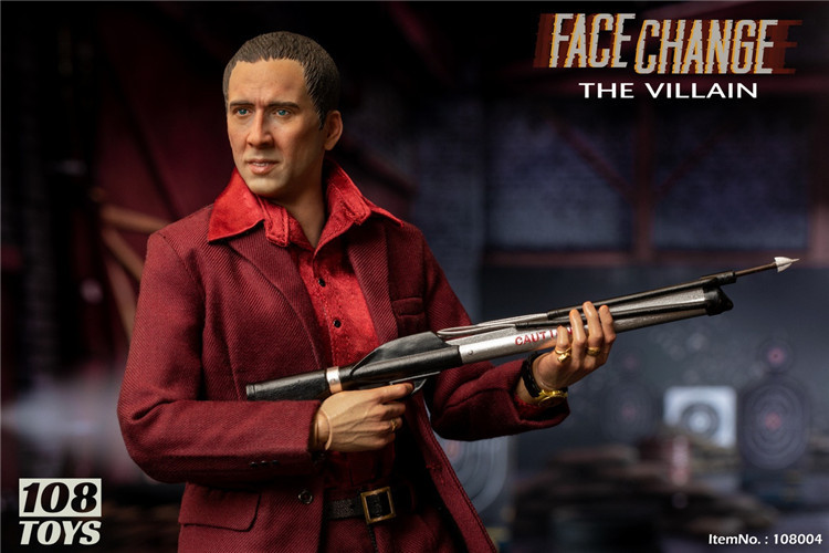 108toys 108004 Face Change the Villain Kastroy 1/6th Collectible Action Figure