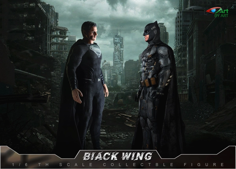 BY-ART 1/6 BY- 017 BIACK WING Action Figure Batman Model In Stock