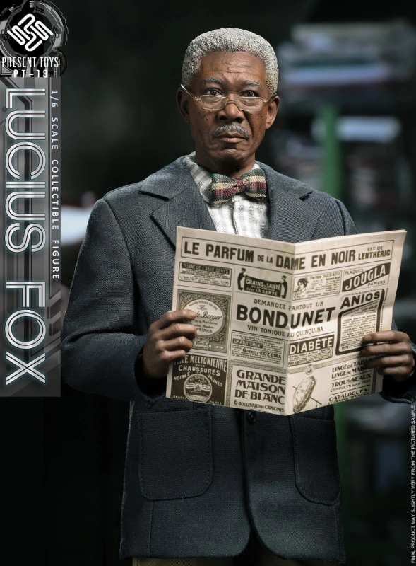 In Stock PRESENT TOYS PT-sp13 1/6 Weapon Master Lucius Fox 12'' Male Figure Toy