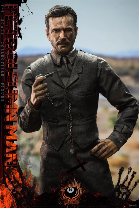In Stock BLACK 8 STUDIO BK-004 1/6 Scale Petroleum Man Collectible Action Figure