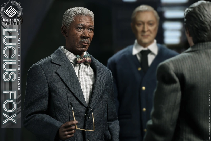 In Stock PRESENT TOYS PT-sp13 1/6 Weapon Master Lucius Fox 12'' Male Figure Toy