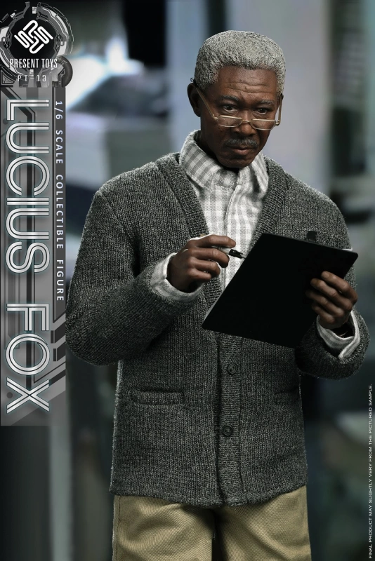 In Stock PRESENT TOYS PT-sp13 1/6 Weapon Master Lucius Fox 12'' Male Figure Toy