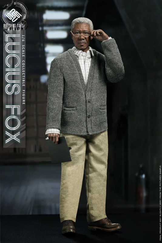 In Stock PRESENT TOYS PT-sp13 1/6 Weapon Master Lucius Fox 12'' Male Figure Toy