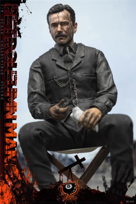 In Stock BLACK 8 STUDIO BK-004 1/6 Scale Petroleum Man Collectible Action Figure