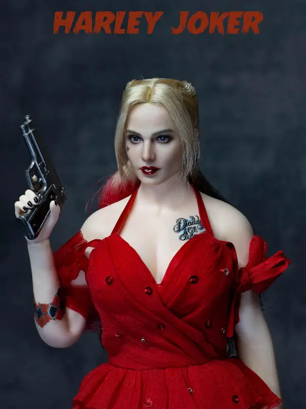 New In Stock Nine Craftsmen J-004 1/6 Harley Joker w/Body Full Set Action Figure