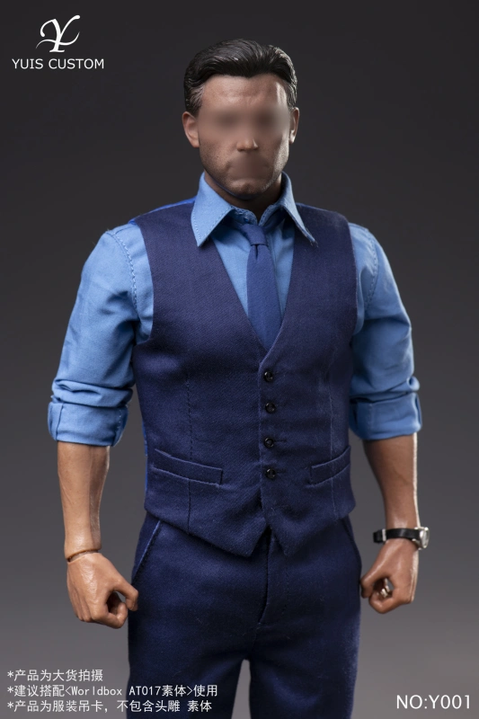 YUIS CUSTOM TOYS 1/6 Y001  Batman Ben Affleck Suit Clothes Set Fit 12'' Male Action Figure  no body Nohead