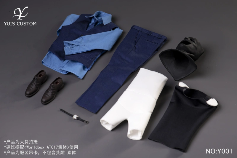 YUIS CUSTOM TOYS 1/6 Y001  Batman Ben Affleck Suit Clothes Set Fit 12'' Male Action Figure  no body Nohead