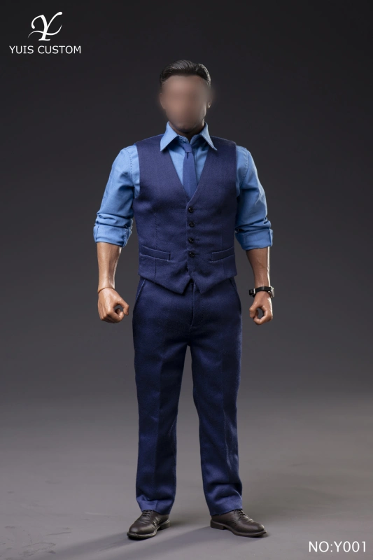 YUIS CUSTOM TOYS 1/6 Y001  Batman Ben Affleck Suit Clothes Set Fit 12'' Male Action Figure  no body Nohead