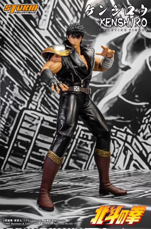 Storm Toys BTFN02 1/6 Fist of the North Star Kwon Shiro, Kenjiro 12" Action Figure InStock