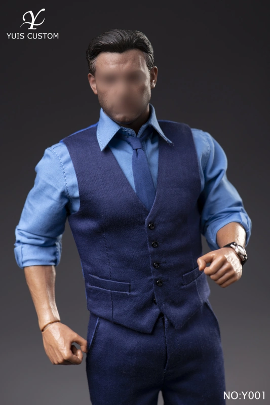 YUIS CUSTOM TOYS 1/6 Y001  Batman Ben Affleck Suit Clothes Set Fit 12'' Male Action Figure  no body Nohead