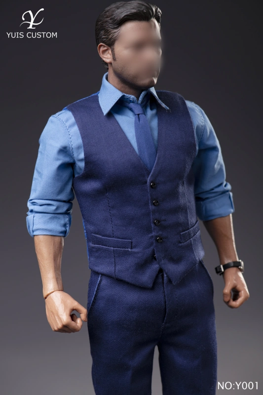 YUIS CUSTOM TOYS 1/6 Y001  Batman Ben Affleck Suit Clothes Set Fit 12'' Male Action Figure  no body Nohead