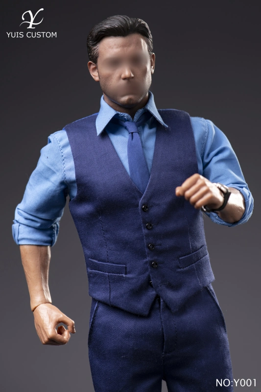 YUIS CUSTOM TOYS 1/6 Y001  Batman Ben Affleck Suit Clothes Set Fit 12'' Male Action Figure  no body Nohead