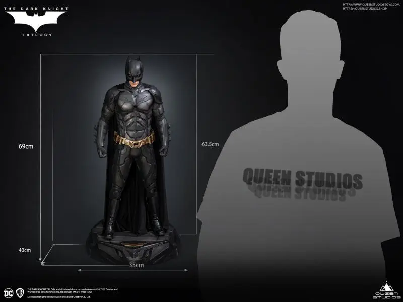 Queen Studios The Batman Deluxe Edition 1/3 Scale Statue Toynami  In Stock