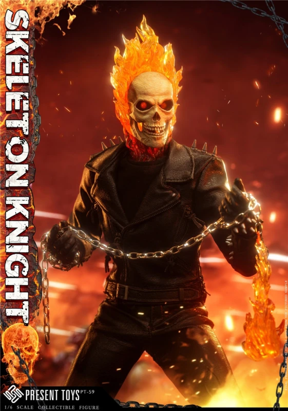 [Pre-order]  PRESENT TOYS 1/6Scale PT-sp59 Skeleton knight PVC Action Figure