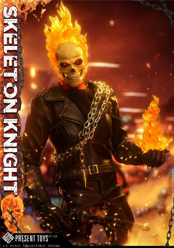[Pre-order]  PRESENT TOYS 1/6Scale PT-sp59 Skeleton knight PVC Action Figure