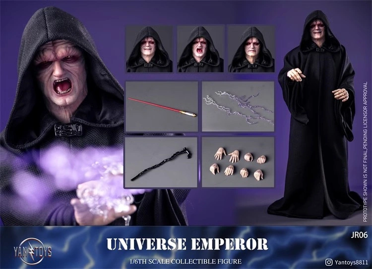 [Pre-order]  Yantoys JR06 1/6 Universe Emperor 12" Collectible Male Action Figure