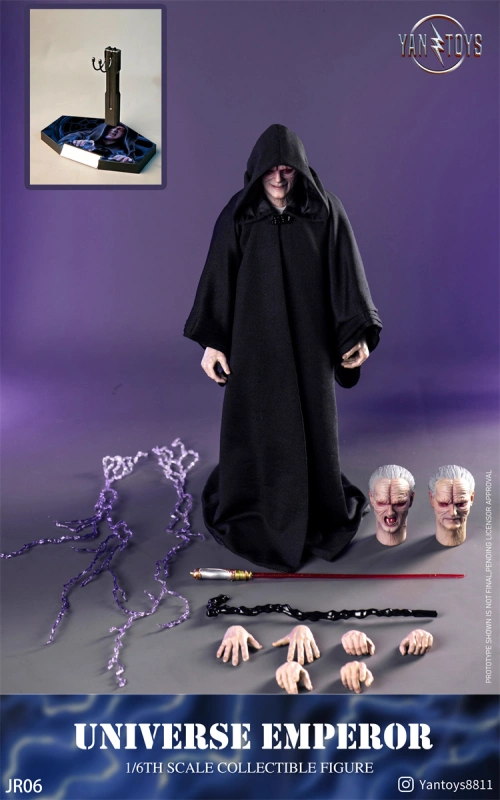 [Pre-order]  Yantoys JR06 1/6 Universe Emperor 12" Collectible Male Action Figure