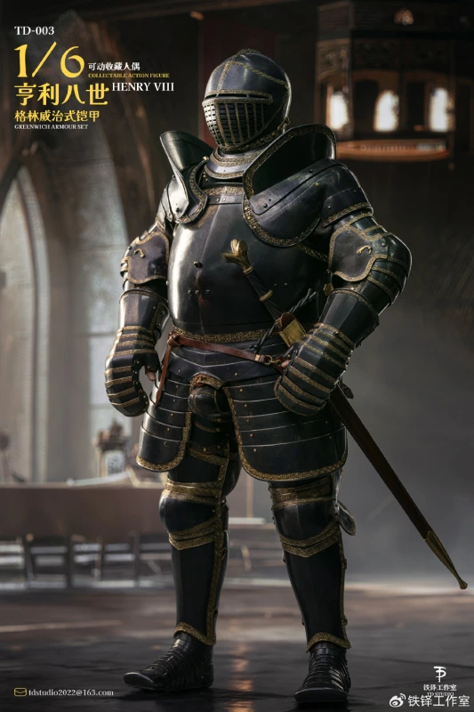 [Pre-order] Tetsutaku studio  1/6th scale  TD003 Henry VIII  Greenwich Armour