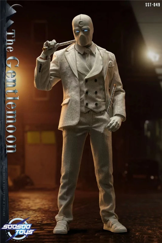 In Stock Soosootoys SST-049 Moon Knight 1/6 Marc Spector Collectible Action Figure