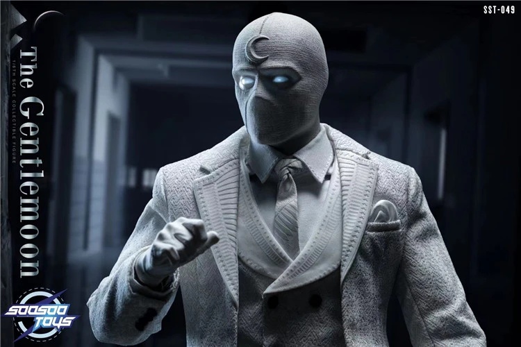 In Stock Soosootoys SST-049 Moon Knight 1/6 Marc Spector Collectible Action Figure