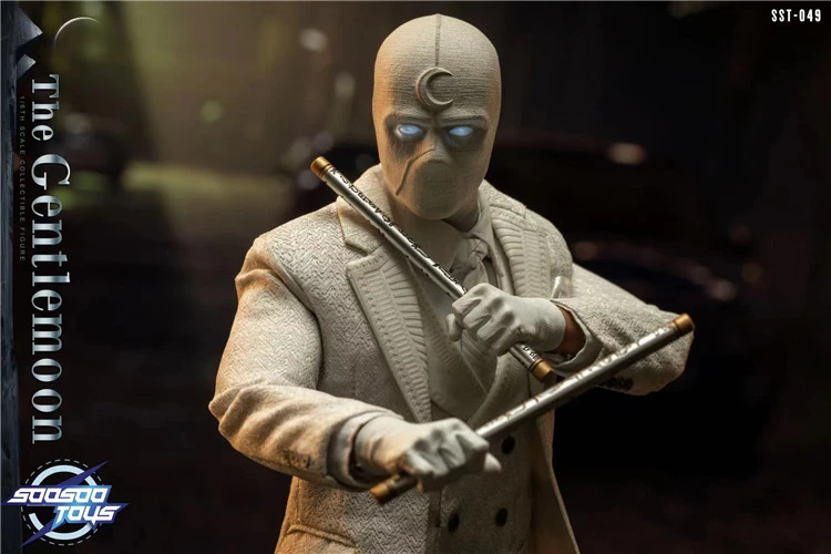 In Stock Soosootoys SST-049 Moon Knight 1/6 Marc Spector Collectible Action Figure