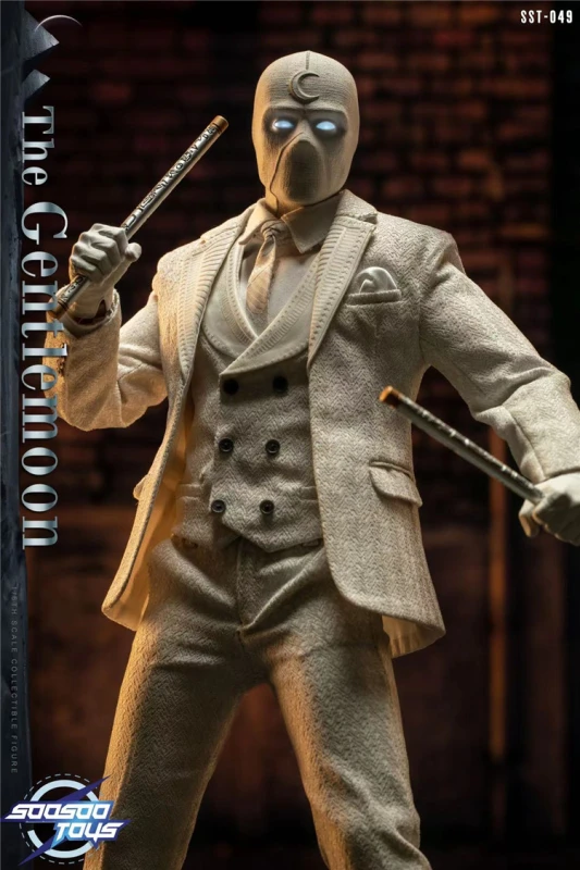 In Stock Soosootoys SST-049 Moon Knight 1/6 Marc Spector Collectible Action Figure
