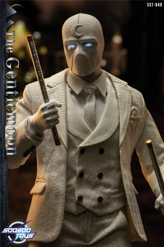 In Stock Soosootoys SST-049 Moon Knight 1/6 Marc Spector Collectible Action Figure