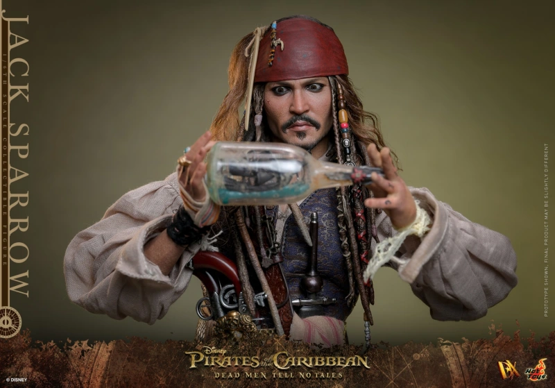 [Pre-order] HOTTOYS HT 1/6 Pirates of the Caribbean 5 JACK DX39AE Hair transplant version