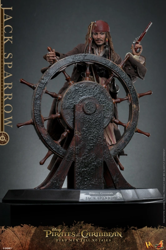 [Pre-order] HOTTOYS HT 1/6 Pirates of the Caribbean 5 JACK DX39AE Hair transplant version