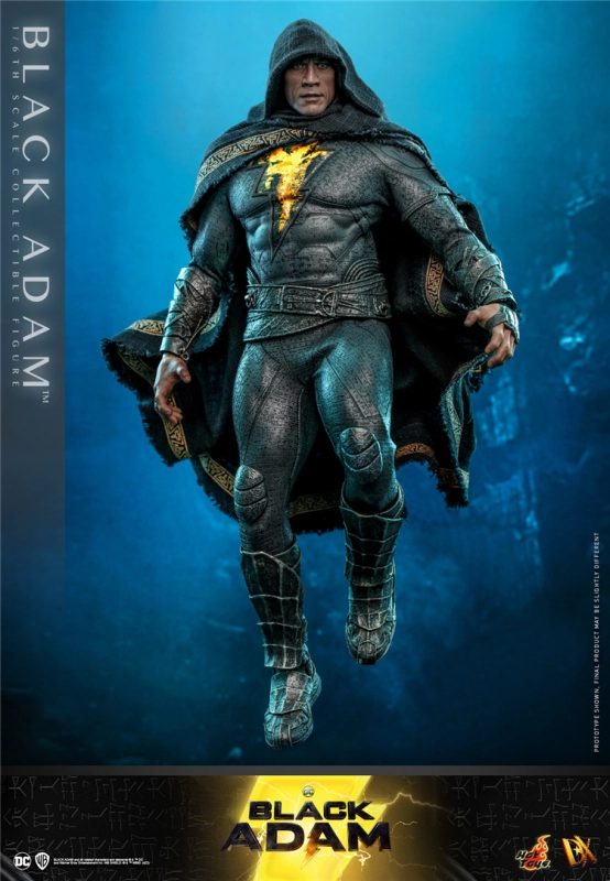 Hot Toys Black Adam Golden Armor Deluxe 1/6 Scale Figure DX31 The Rock DC Comics