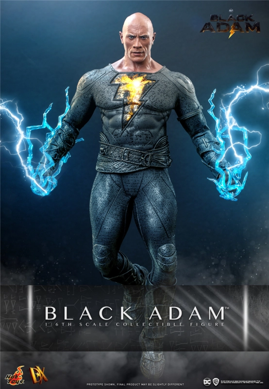 Hot Toys Black Adam Golden Armor Deluxe 1/6 Scale Figure DX31 The Rock DC Comics