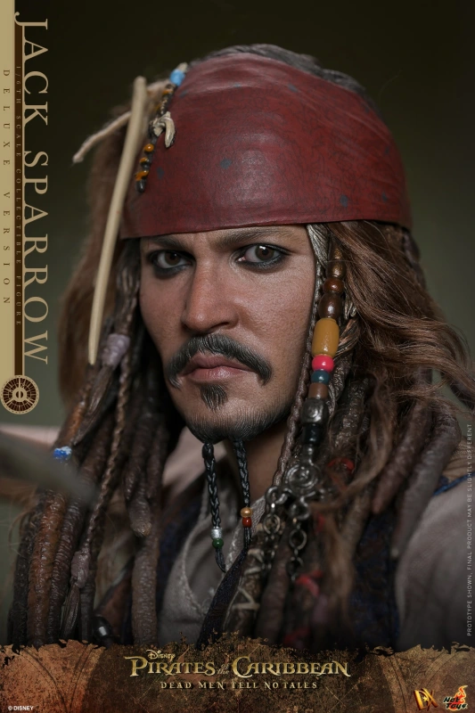 [Pre-order] HOTTOYS HT 1/6 Pirates of the Caribbean 5 JACK DX39AE Hair transplant version